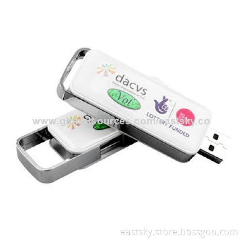 Custom Resin logo USB drive, Push-up Large Logo Lanyard with Keychain/Keyring, 64MB to 32GB CapacityNew